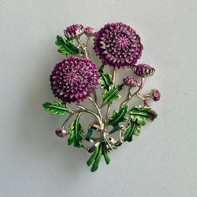Birthday Brooch for November by Exquisite UK 1960's