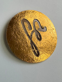 Sonia Rykiel Paris Signature Brooch 1990's
