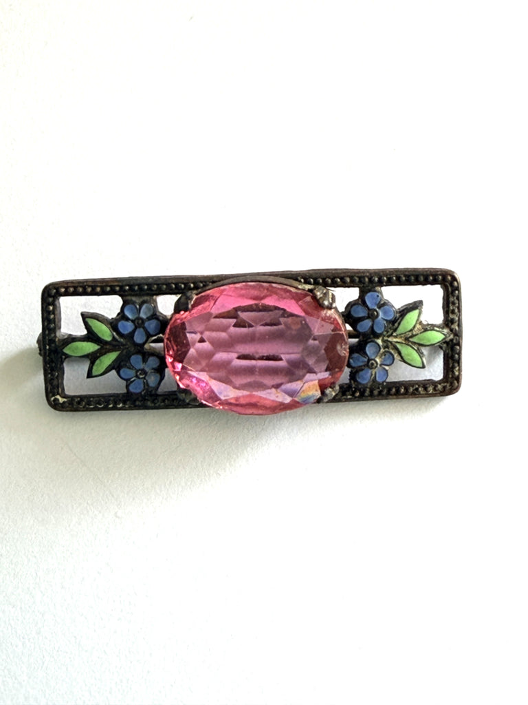 Art Deco Bar Brooch