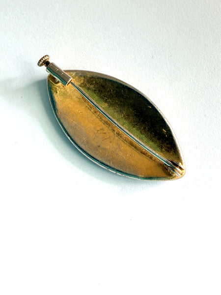 Spanish Damascene Brooch