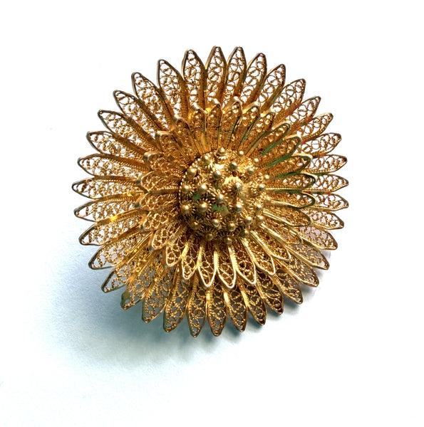 Topazio Portugal Vintage Brooch