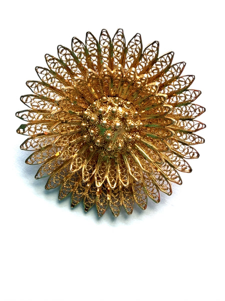 Topazio Portugal Vintage Brooch