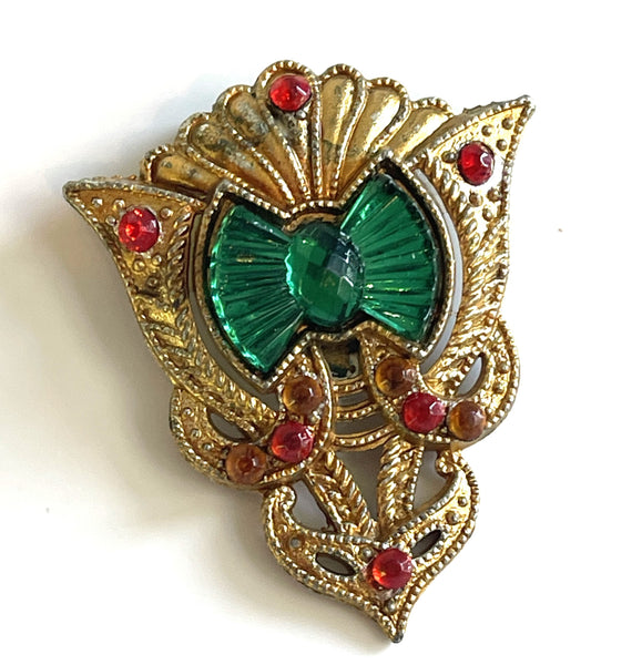 Art Deco Dress Clip