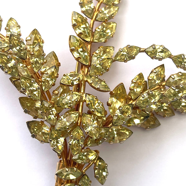 Jewel Crest by Donald Simpson Mid Century Brooch & Earrings-Jewel Crest-Vintage Online