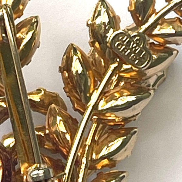 Jewel Crest by Donald Simpson Mid Century Brooch & Earrings-Jewel Crest-Vintage Online