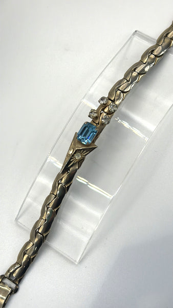 Kafin of New York Vintage Mid Century Snake Design Choker Necklace & Bracelet-KAFIN OF NEW YORK-Vintage Online