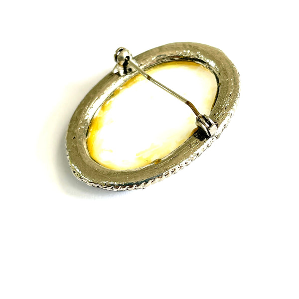 Lady Head Vintage 60's Brooch-Vintageonline-Vintage Online