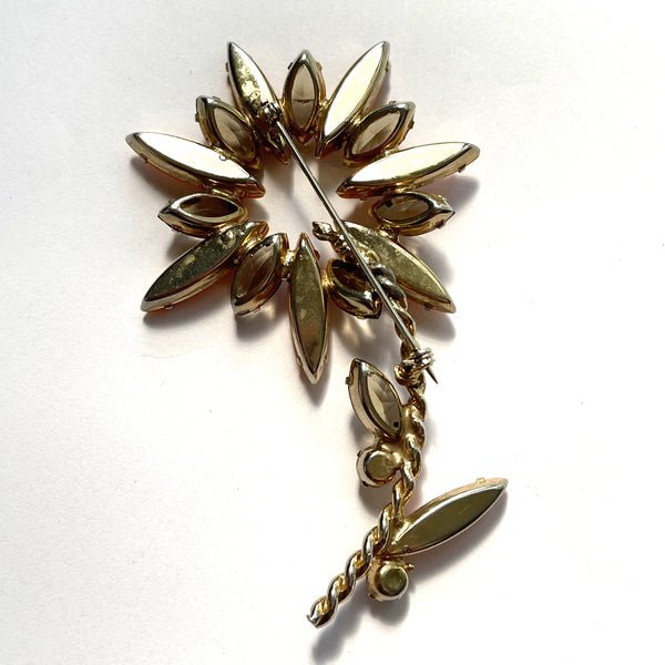 Large 60's Vintage Retro Brooch-Vintageonline-Vintage Online