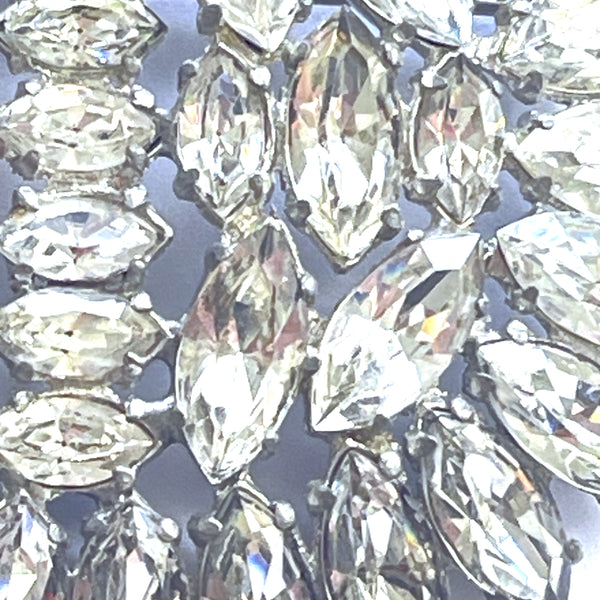 Large Statement Rhinestone Vintage Brooch-Vintageonline-Vintage Online