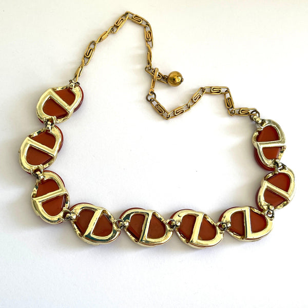 Lisner Thermoset 1950's Necklace-Lisner USA-Vintage Online