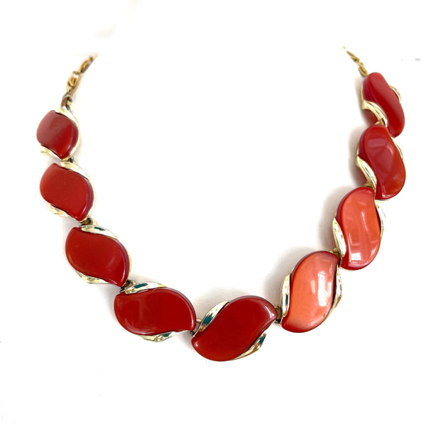 Lisner Thermoset 1950's Necklace-Lisner USA-Vintage Online
