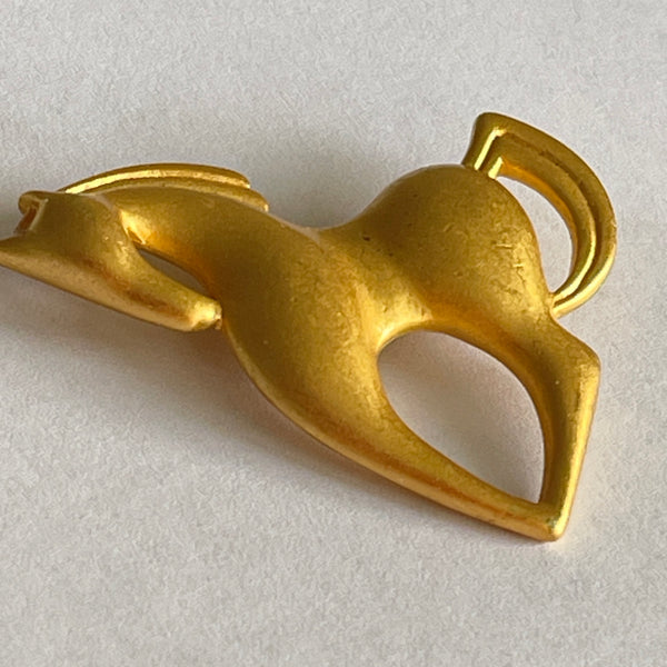 Liz Claiborne USA Vintage Horse Brooch, Modernist Style-Vintageonline-Vintage Online