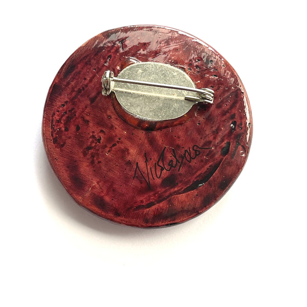 Mackintosh Style Brooch-Vintageonline-Vintage Online