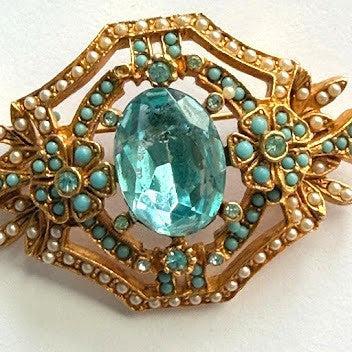 Mid Century Brooch by Art USA-ART USA-Vintage Online
