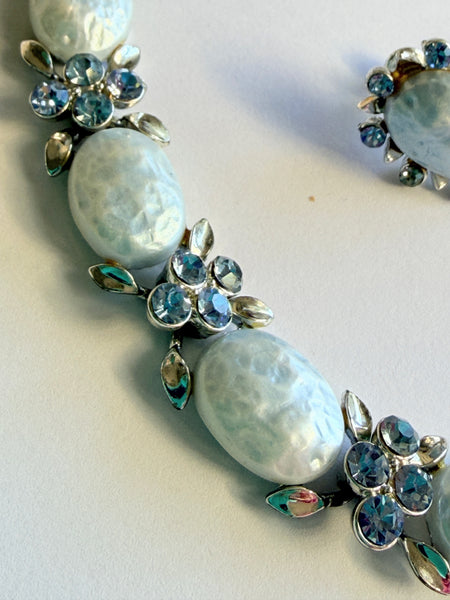 Mid Century Necklace and Earrings by Star Company USA-STAR COMPANY USA-Vintage Online