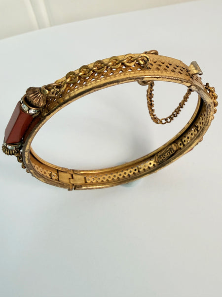 Miriam Haskell Vintage Bangle-Miriam Haskell-Vintage Online