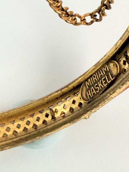 Miriam Haskell Vintage Bangle-Miriam Haskell-Vintage Online