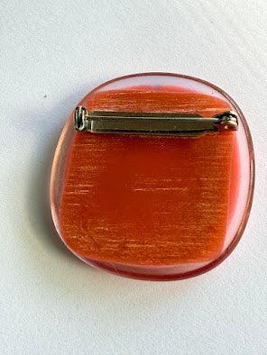 Modernist Hand Crafted Under Glass Design Brooch-Vintageonline-Vintage Online