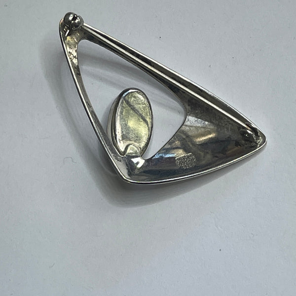 Niel Eric From Denmark Vintage Sterling Brooch-Vintageonline-Vintage Online