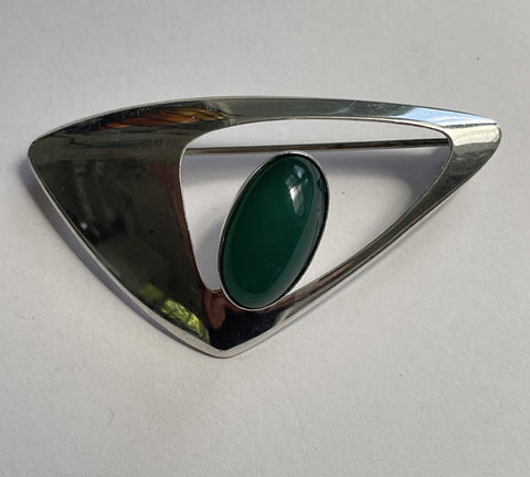 Niel Eric From Denmark Vintage Sterling Brooch-Vintageonline-Vintage Online