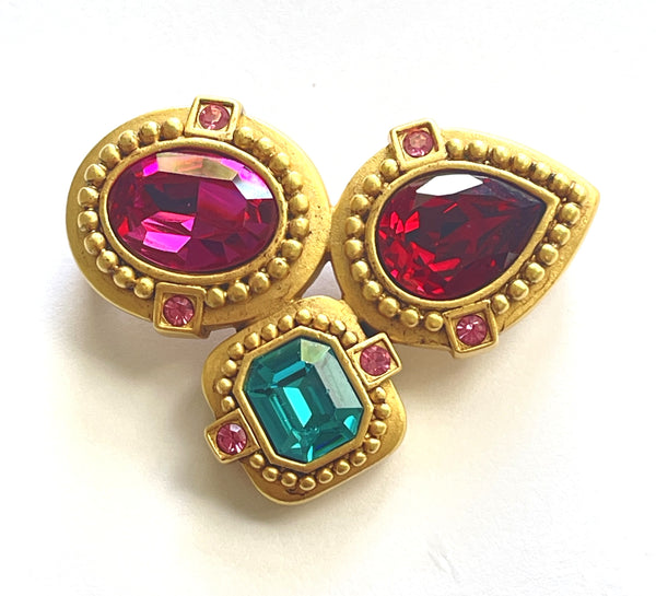 Oscar de la Renta Designer Brooch-Oscar de la Renta-Vintage Online