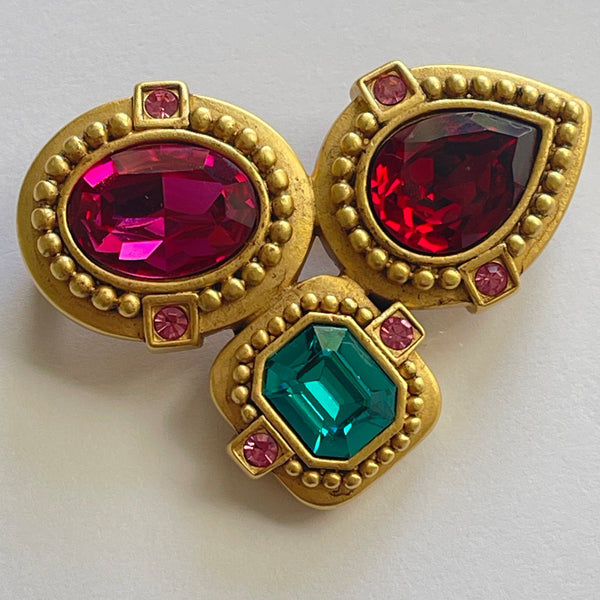 Oscar de la Renta Designer Brooch-Oscar de la Renta-Vintage Online