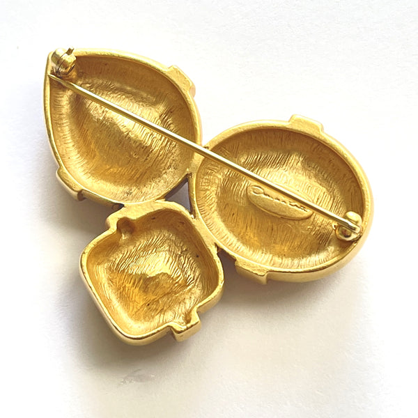 Oscar de la Renta Designer Brooch-Oscar de la Renta-Vintage Online