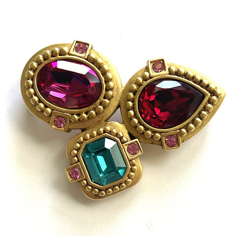 Oscar de la Renta Designer Brooch-Oscar de la Renta-Vintage Online