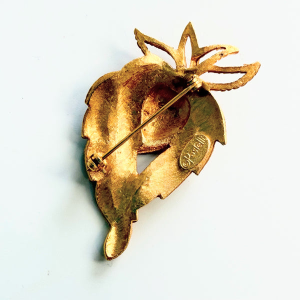 Pastelli USA Vintage 70's Brooch-Pastelli USA-Vintage Online