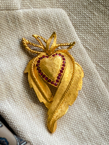 Pastelli USA Vintage 70's Brooch-Pastelli USA-Vintage Online