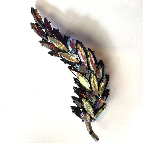 Regency Vintage 1960's Rhinestone Brooch-Regency NY USA-Vintage Online