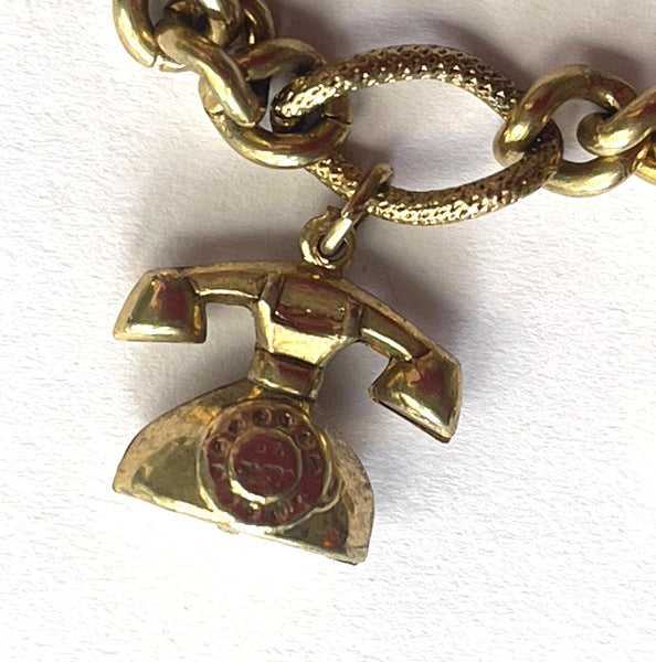 Retro Charm Bracelet-vintageonline-Vintage Online