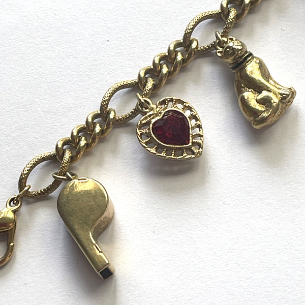 Retro Charm Bracelet-vintageonline-Vintage Online