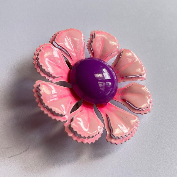 Retro Flower Power Vintage Brooch-Vintageonline-Vintage Online