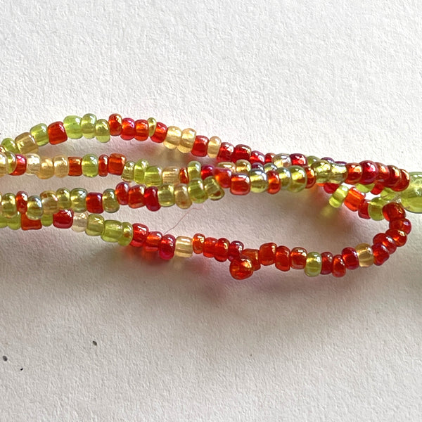 Retro Style Fruit Glass Bead Necklace-Vintageonline-Vintage Online