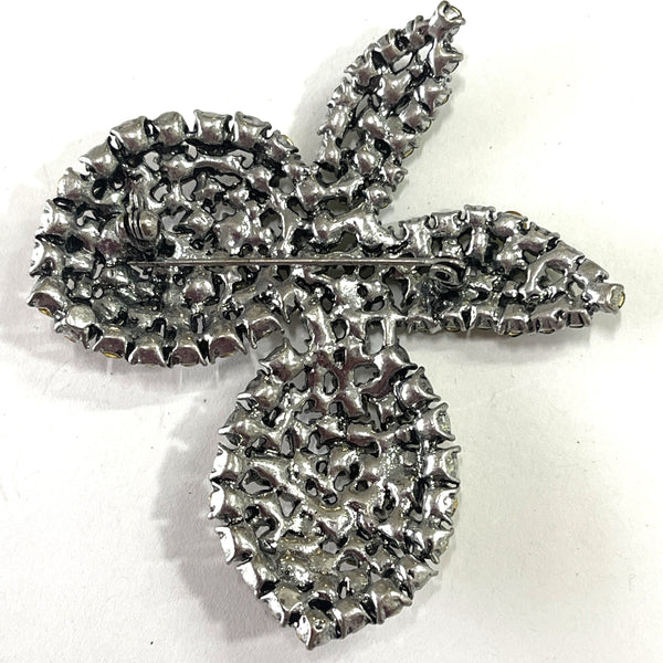 Rhinestone Fruit Brooch-Vintageonline-Vintage Online