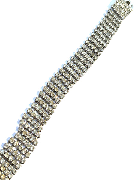 Rhinestone Vintage Bracelet-Vintageonline-Vintage Online