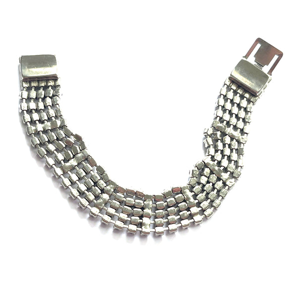 Rhinestone Vintage Bracelet-Vintageonline-Vintage Online