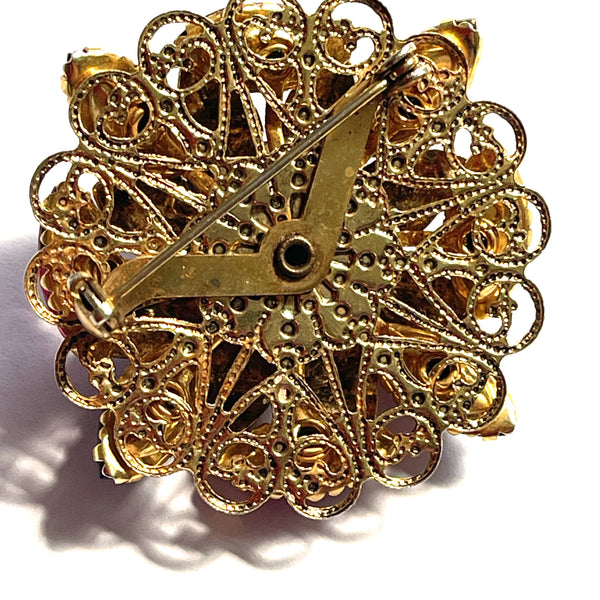 Rhinestone Vintage Brooch 1950's-Vintageonline-Vintage Online