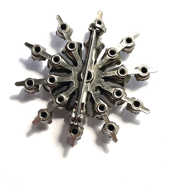 Rhinestone Vintage Brooch-Vintageonline-Vintage Online