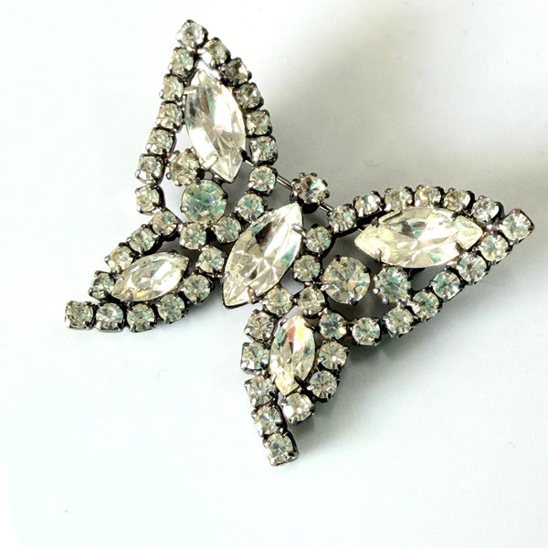 Rhinestone Vintage Butterfly-Vintageonline-Vintage Online