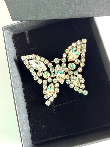 Rhinestone Vintage Butterfly-Vintageonline-Vintage Online
