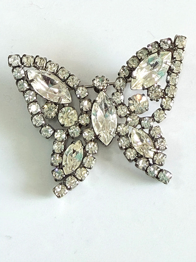 Rhinestone Vintage Butterfly-Vintageonline-Vintage Online