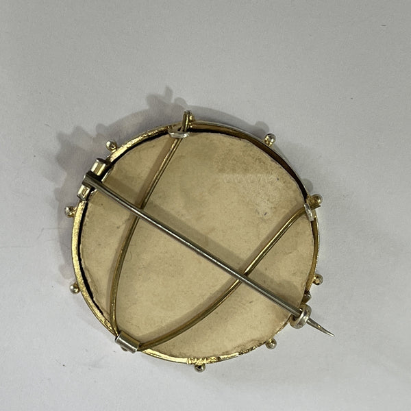 Silver Memorial Brooch Chester 1923-Vintageonline-Vintage Online