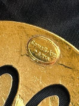 Sonia Rykiel Paris Signature Brooch 1990's-Sonia Rykiel Paris-Vintage Online