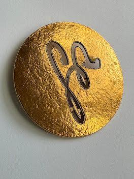 Sonia Rykiel Paris Signature Brooch 1990's-Sonia Rykiel Paris-Vintage Online