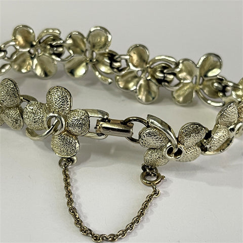 Textured Gold Tone Vintage Bracelet-Vintageonline-Vintage Online