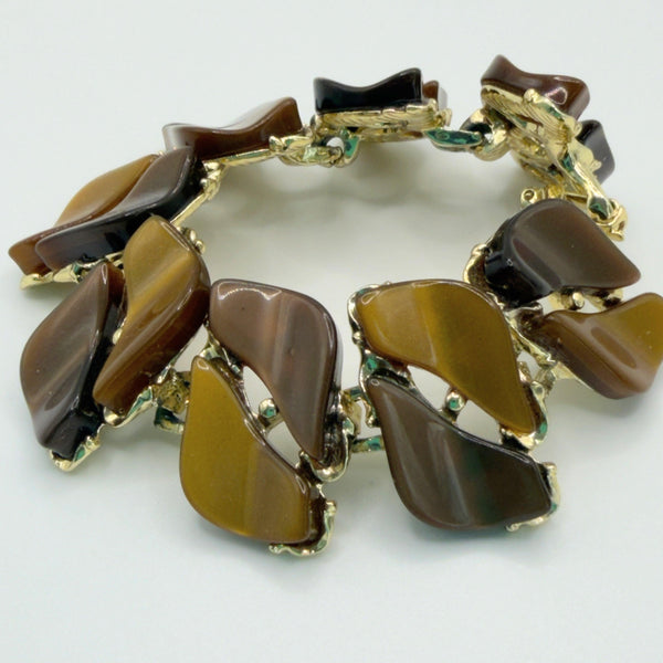 Thermoset Lucite Vintage Mid Century Bracelet-Vintageonline-Vintage Online