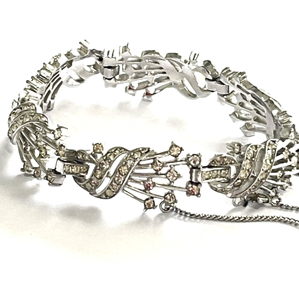 Trifari Shooting Stars Comet Vintage 50's Necklace & Bracelet-Trifari-Vintage Online