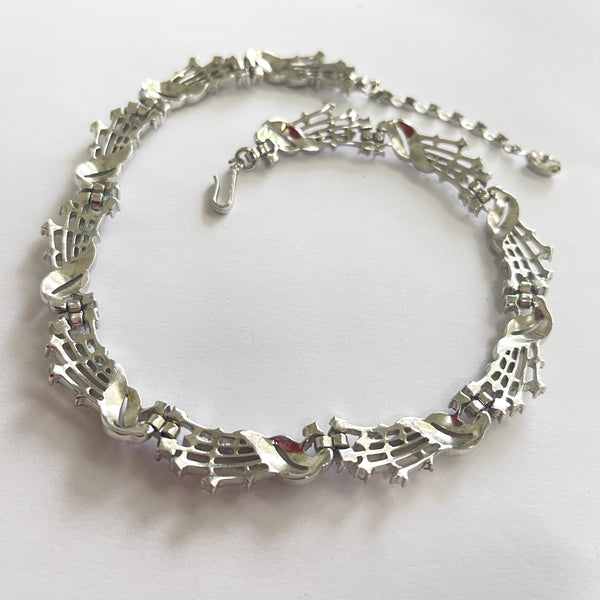 Trifari Shooting Stars Comet Vintage 50's Necklace & Bracelet-Trifari-Vintage Online